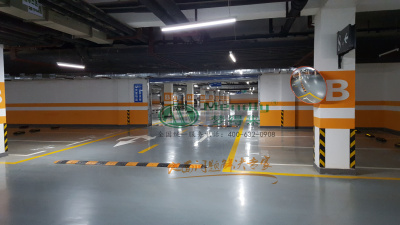 银滩雅苑 清水环氧自流平地坪