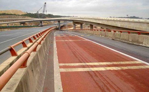 清水轻载防滑路面粘结材料