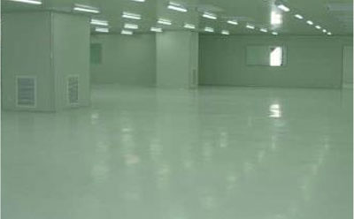 清水流展型环氧地坪中涂