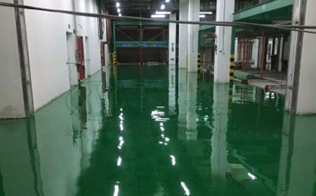 11月清水清水环氧地坪施工高峰来袭，梦得来化工多项目同步推进保交付